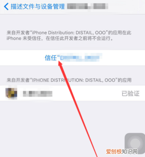 iphone信任在哪里设置