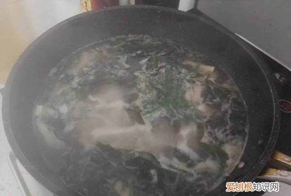 牛肉裙带菜汤的做法,牛肉裙带菜酱汤的做法