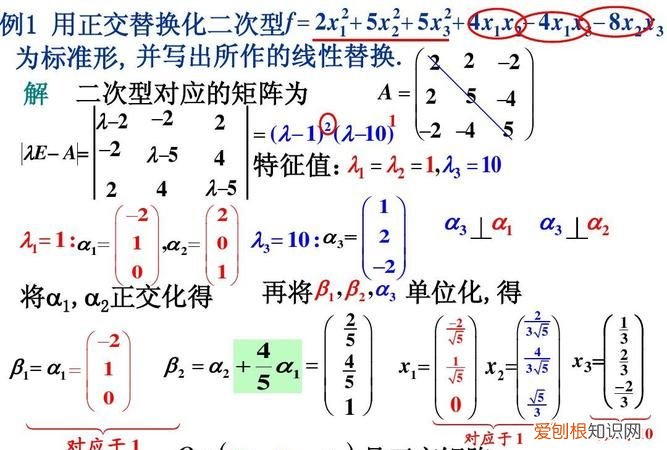 什么时候主对角线是特征值，二次型矩阵对角线是特征值么