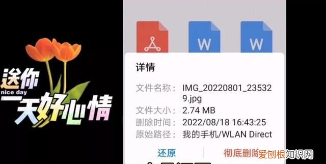 手机里照片和误删掉了怎么找回?