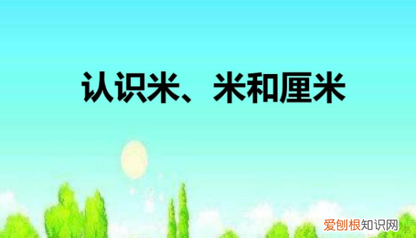 cm是国际统一单位,米和厘米都是什么单位