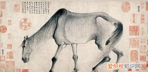 赵孟頫是画马的画家，关于马的名画有哪些图片
