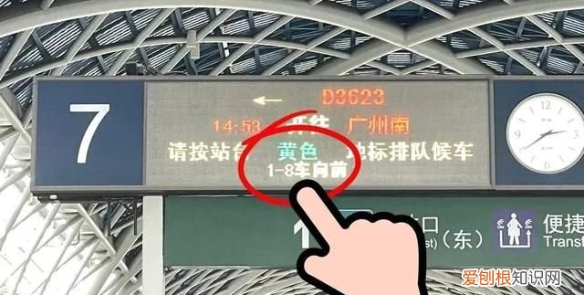 坐高铁出行如何快速找车厢