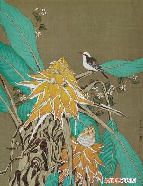 工笔花鸟画的特技与肌理，工笔花鸟临摹中的仿古做旧是什么