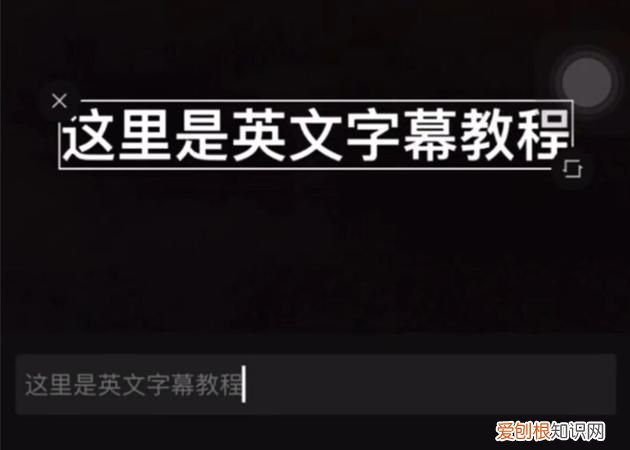 怎么给加上中英文字幕
