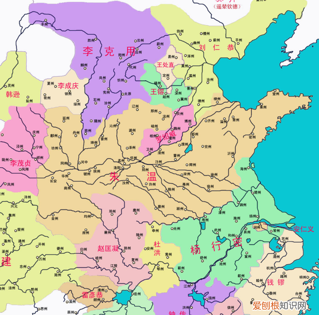 五代十国中杨行密三败朱全忠始末:携李克用的晋国以自重终成大业