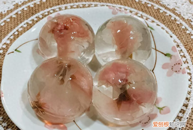 如何做水信玄饼,日式樱花果冻布丁水信玄饼怎么做