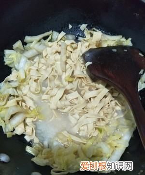 豆腐干炒白菜的做法,白菜炒干豆腐怎么做好吃又简单