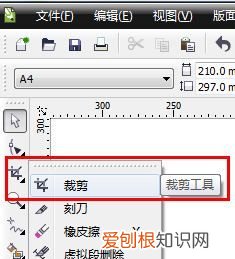cdr该咋才能剪切，cdr怎么裁剪图片