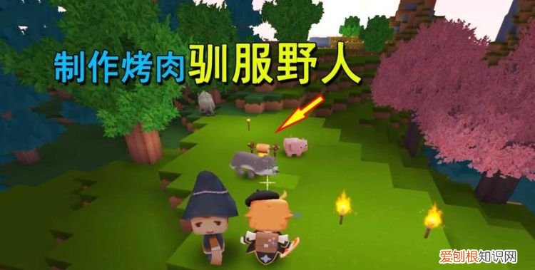 迷你世界如何驯服野人，迷你世界怎么弄野人伙伴