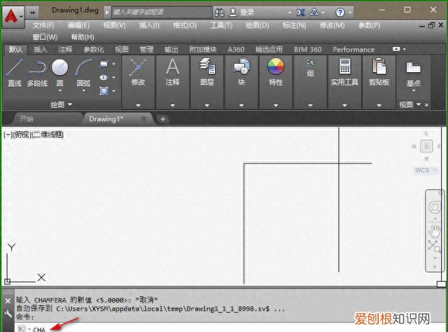 CAD倒角怎么画,cad中倒角标注