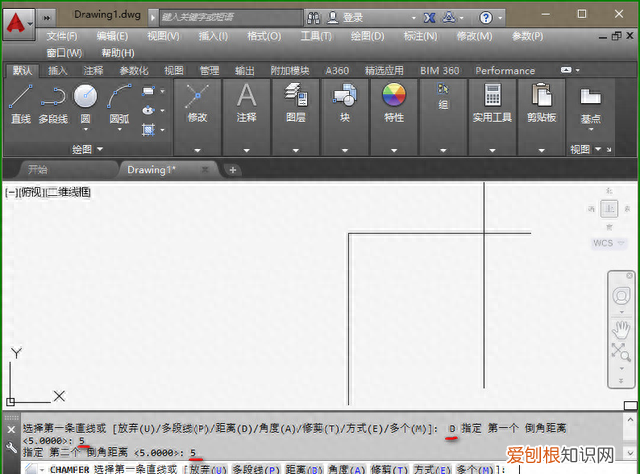 CAD倒角怎么画,cad中倒角标注