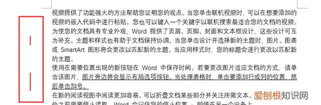 word里面的竖线怎么添加,word上面有一条竖线怎么删除