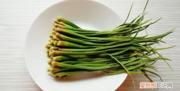 蒜苔尖能吃