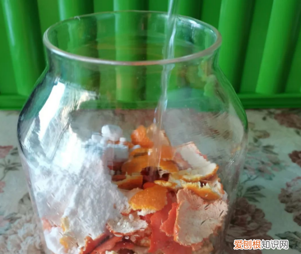 如何用水果皮做洗洁精,橘子皮制作洗洁精的方法
