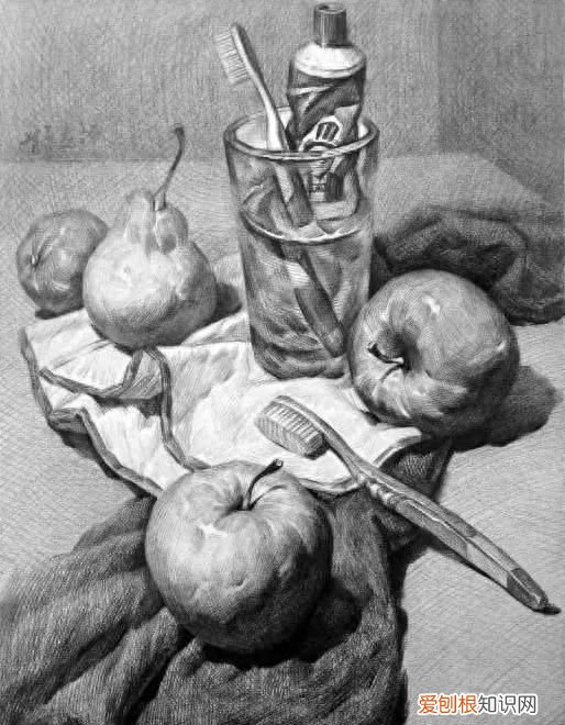 素描静物用笔工具及教程