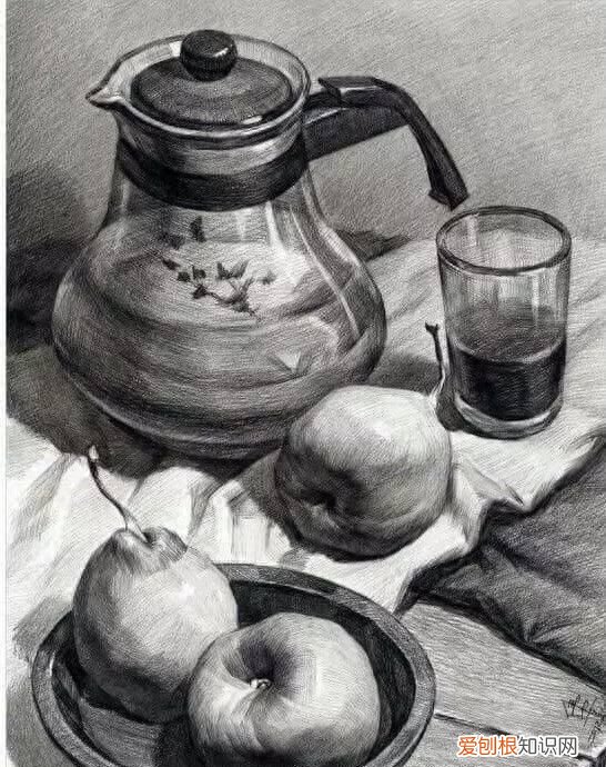 素描静物用笔工具及教程