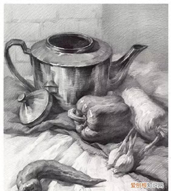 素描静物用笔工具及教程