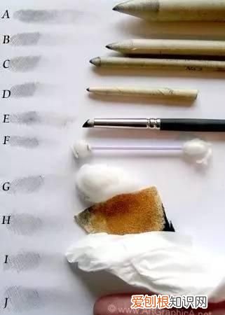 素描静物用笔工具及教程