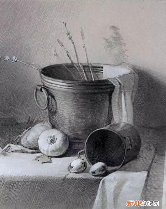 素描静物用笔工具及教程