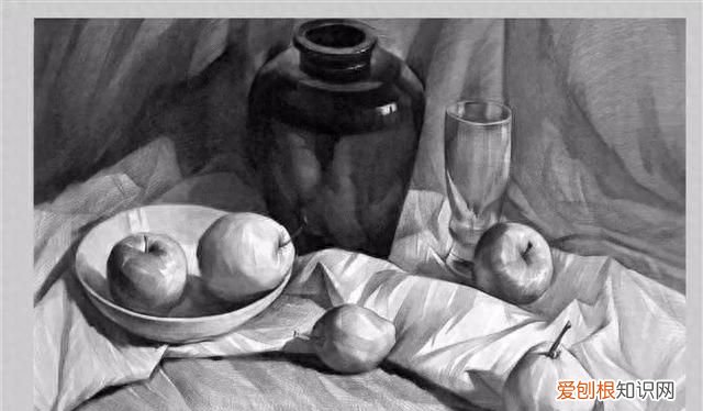 素描静物用笔工具及教程