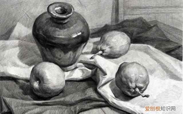 素描静物用笔工具及教程