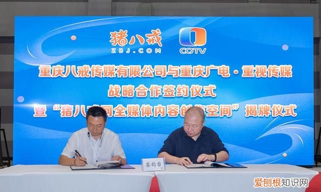 联合赋能，共赢新空间——猪八戒网八戒传媒与重庆广电?重视传媒签署战略合作协议