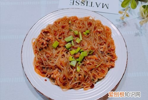 青菜粉丝的家常做法,做青菜肉末炒粉丝的正确做法窍门