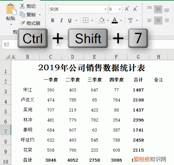 excel表格怎样自动添加边框