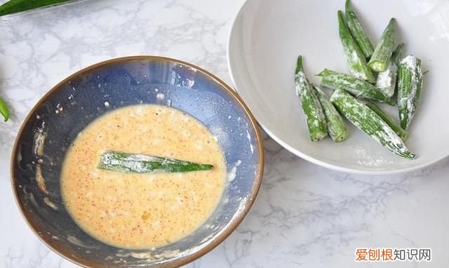 秋葵怎么炸的又干又脆做法窍门,秋葵怎么炸着吃