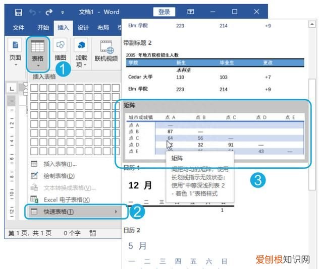 word中创建表格的这5种方法,你全部get到了吗