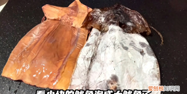 如何快速泡发鱿鱼干的方法