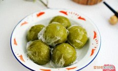 做好的青团怎么蒸不会塌