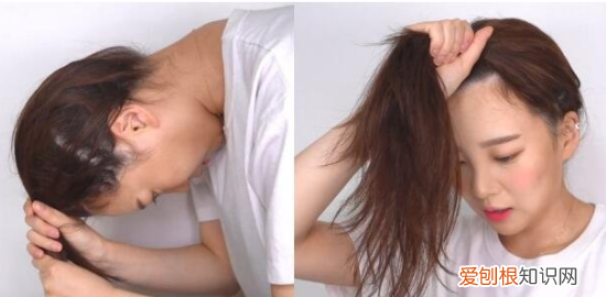 怎么剪头发扎马尾有层次，有层次的中长发怎么剪好看图片