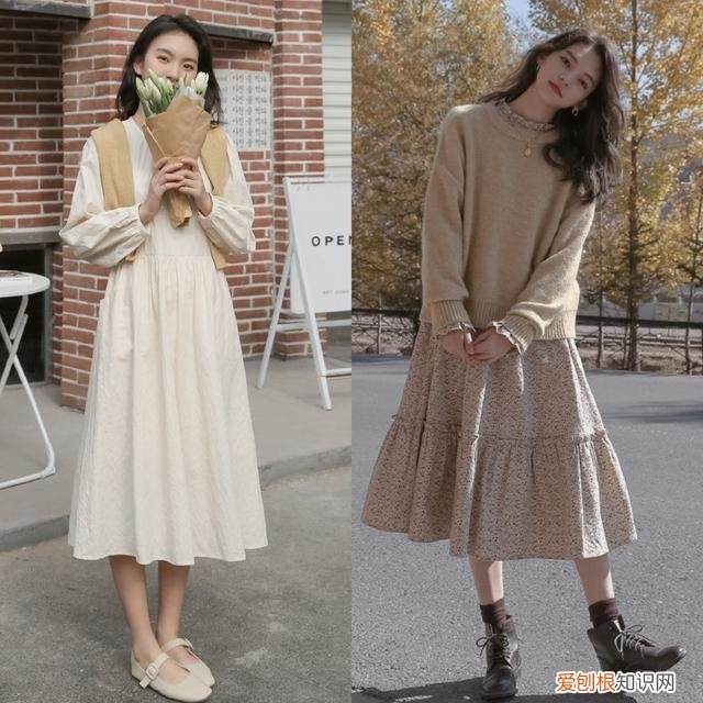 春秋连衣裙搭配什么裤子