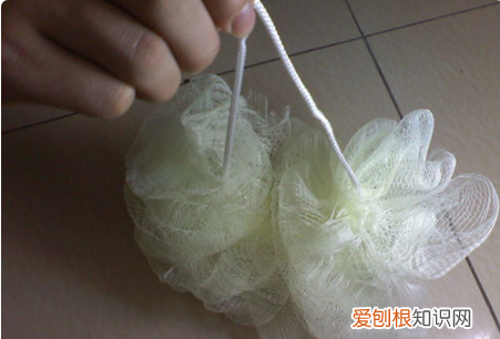 浴花散了怎么绑，长条浴花散了扎法图解