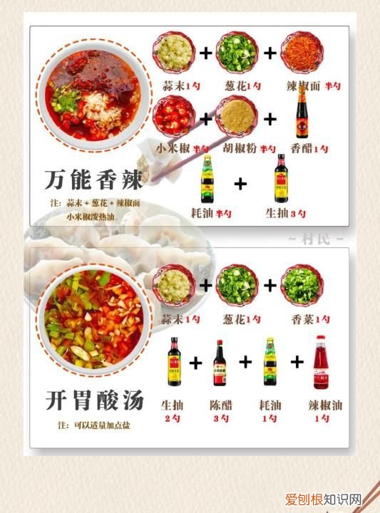 饺子蘸料怎么做，家庭自制饺子蘸料怎么做