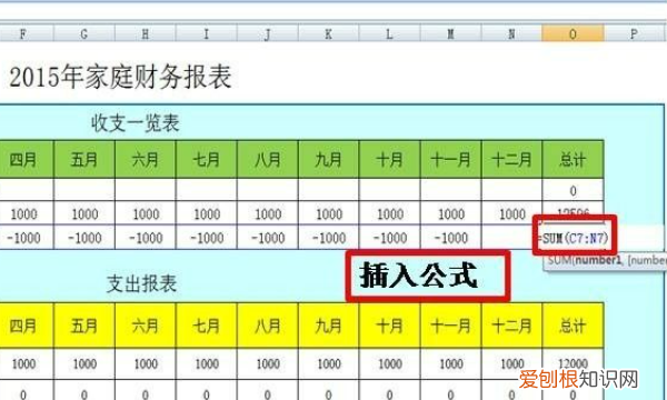 如何制作电子版报表,如何利用excel制作个人财务报表表格