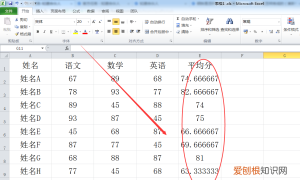 Excel咋的才可以算平均分，excel中怎样平均分布各行