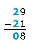 竖式减法十位是0要写，竖式相减个位十位都是零怎么算