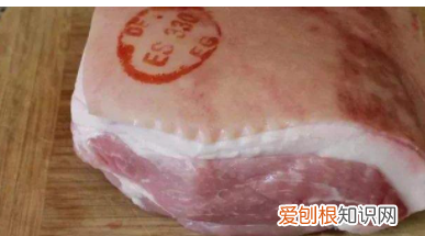 盖戳的意思,猪肉上章的颜色表示的是什么意思