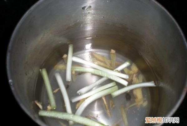 怎么煮生姜葱白水,葱白生姜水的正确做法窍门