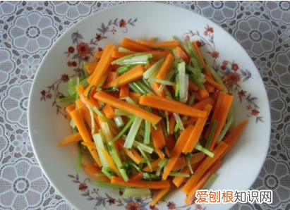 芹菜胡萝卜的做法，芹菜可以和胡萝卜一起吃