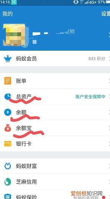 支付宝中余额在哪里可以查看,支付宝在哪里查看一年前的余额