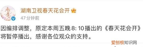 湖南卫视多部综艺本周暂停播出?