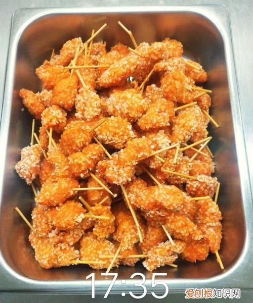 速冻牙签肉炸几分钟