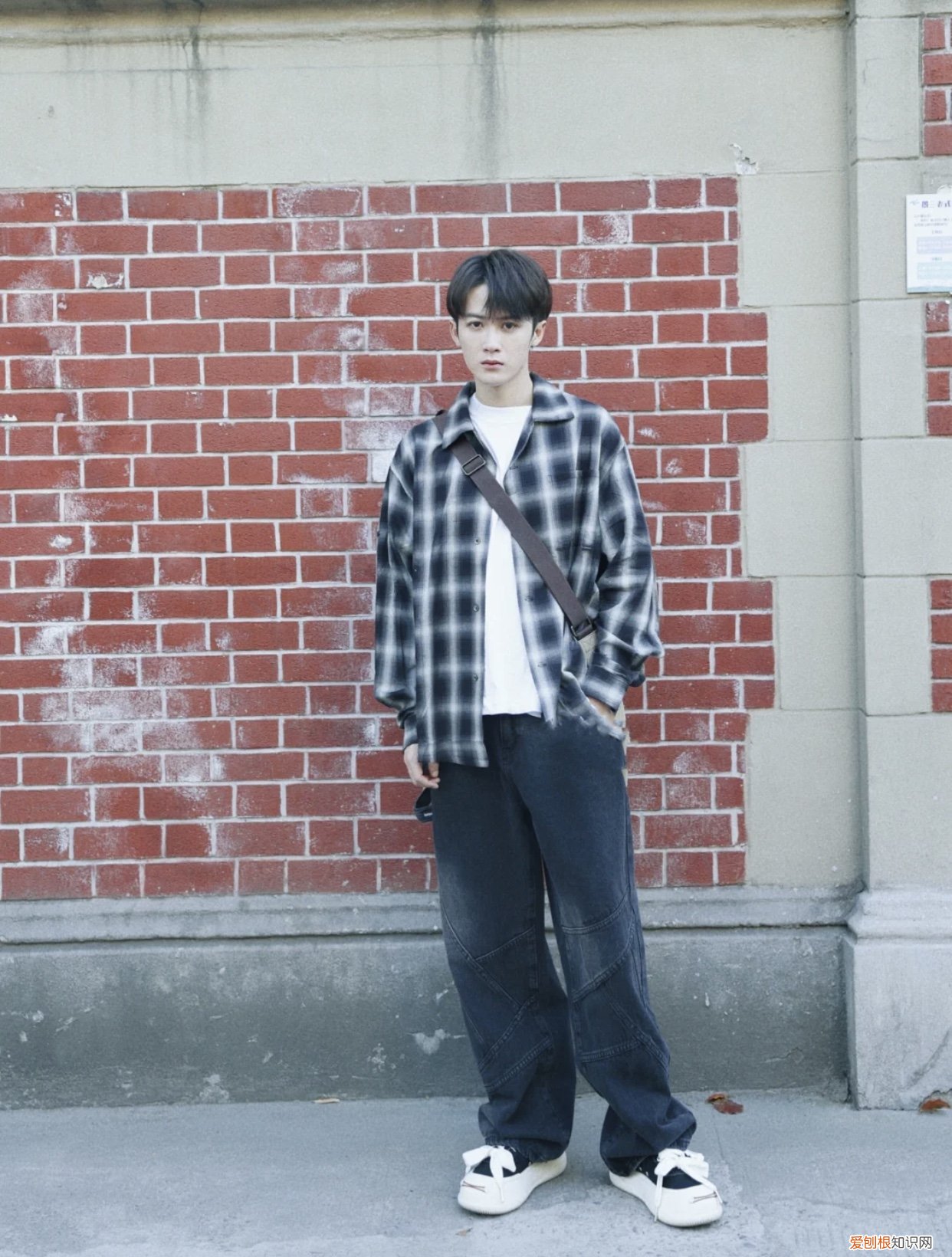 男士格子衬衫穿搭