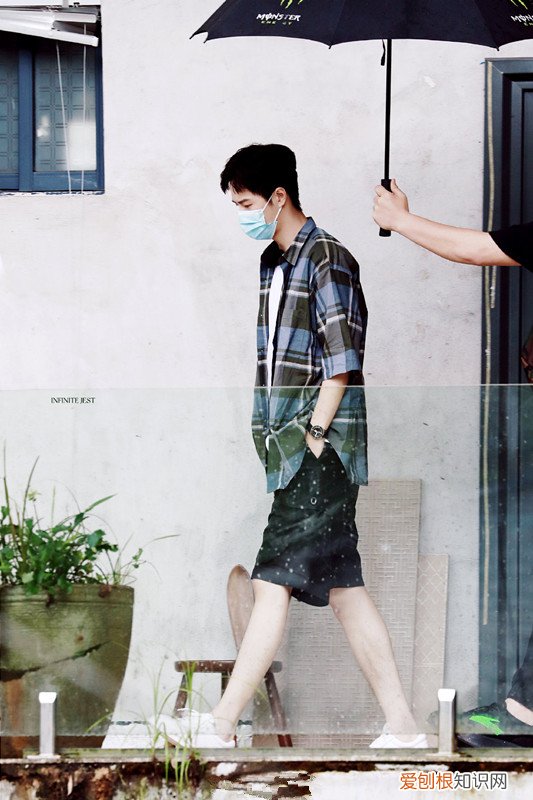 男士格子衬衫穿搭