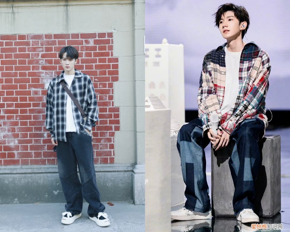 男士格子衬衫穿搭