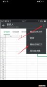 微信消息里的表格文件怎么填写